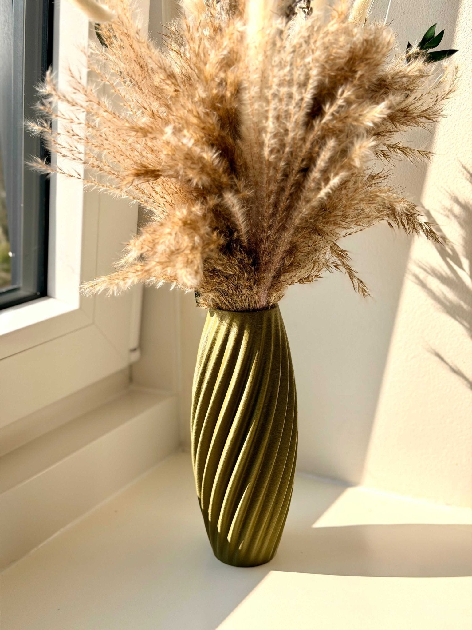 3D Geprinte pampas vaas - Pampasgras Blikvanger