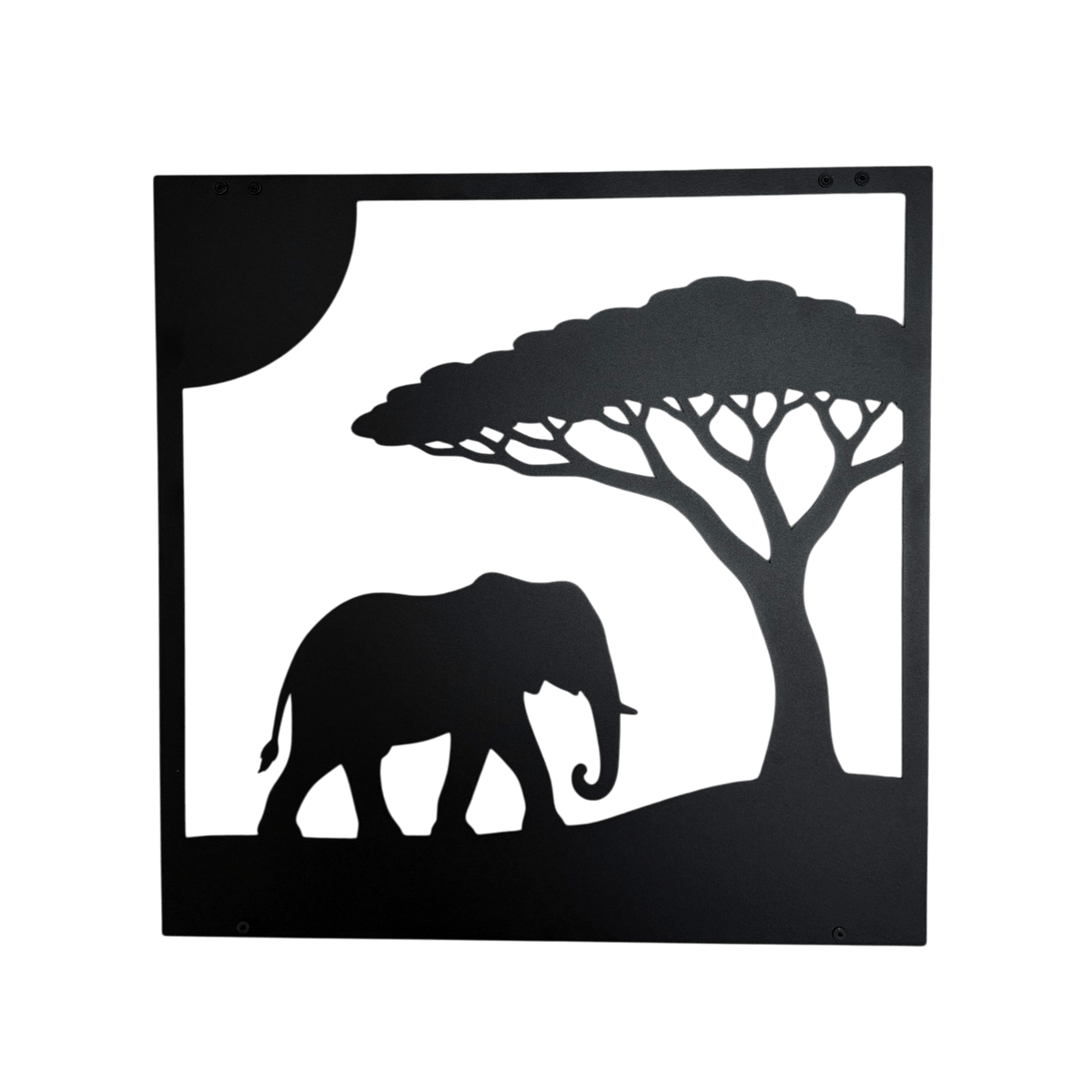 Safari stalen wanddecoratie