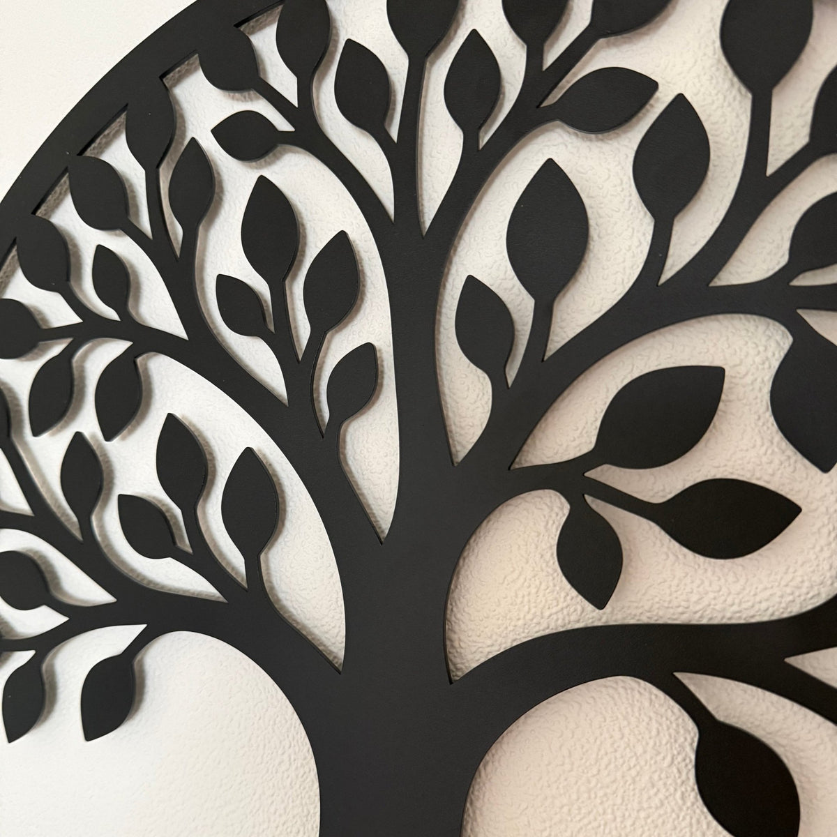 Tree of Life stalen wanddecoratie Ø45 cm